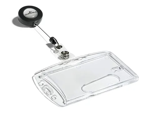 Afrolmechanisme Durable 8012 54x85mm met gesloten pashouder Voordeelbu