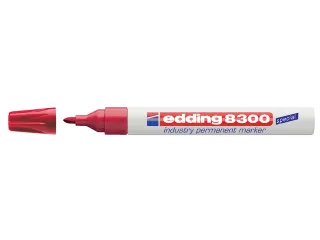 Viltstift edding 8300 industrie rond rood 1.5-3mm - 1