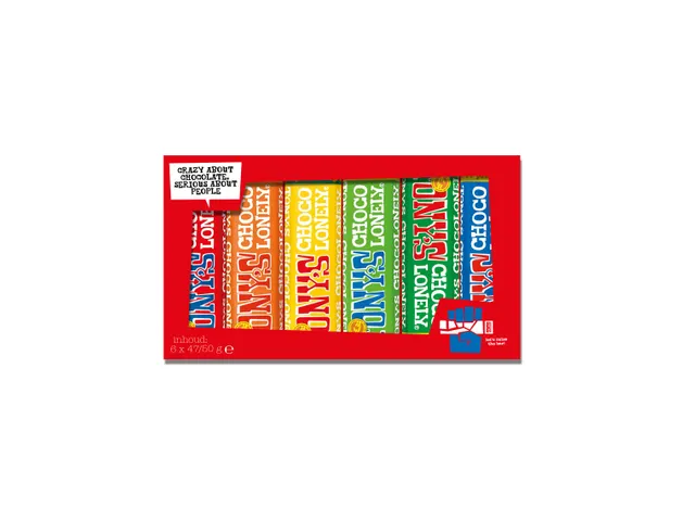 Chocolade Tony's Chocolonely Reep 47/50Gr Assorti À 6 Stuks