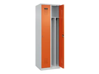 locker voor scheiding van kleding,HxBxD 1850x600x500mm,2vak - 1