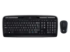 Toetsenbord Logitech MK330 Qwerty + muis zwart