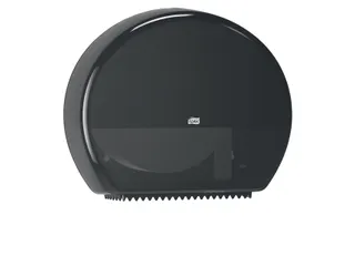 Tork 554008 T1 Jumbo Toiletpapier Dispenser Elevation Zwart - 2