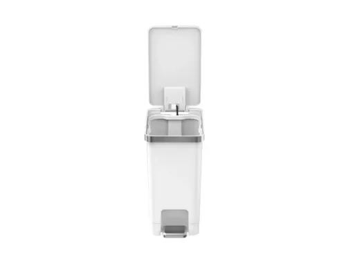 Hana Slim 1 Pedaalemmer 10 Liter Wit