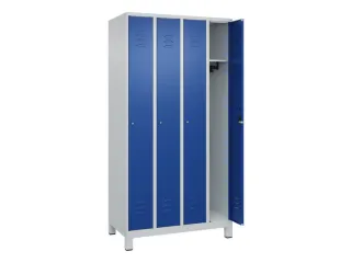 locker,HxBxD 1950x1000x500mm,4vak,vak B 250mm,cil.-slot,voeten - 2