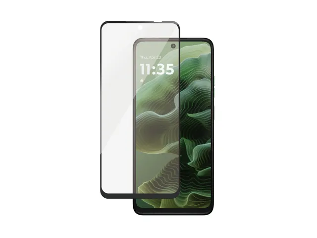 PanzerGlass SAFE. by Screen Protector w. Black Frame Motorola moto