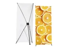 OUTLET Frame X-Banner Premium 80x180cm Zwart