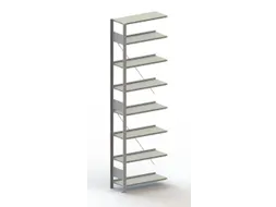 dossierstelling,aanbouwveld,HxBxD 2500x756x336mm,vaklast 80kg