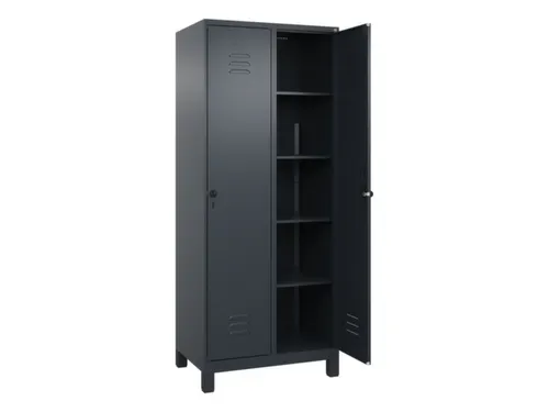 wasgoedverdeelkast,HxBxD 1950x800x500mm,vak B 400mm,draaigrendel