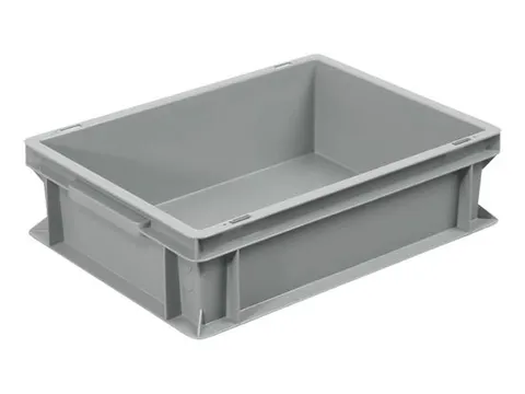 Euronorm Stapelkrat Pe 120x400x300mm 10liter Grijs