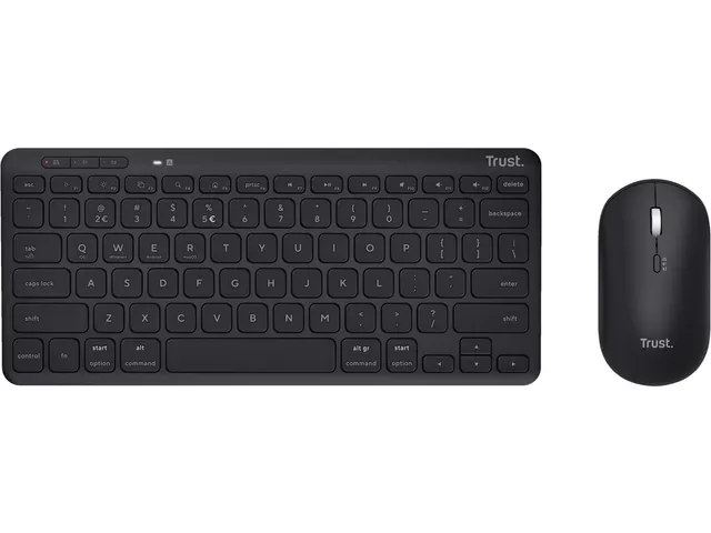 Lyra Draadloos Bluetooth Keyboard AZERTY & Muis Set Eco Us