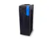 Bonton Original prullenbak 70 liter zwart blauw