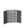 post-/sorteerkast 1000x800x350mm 3x7vakken RAL7035+RAL7016