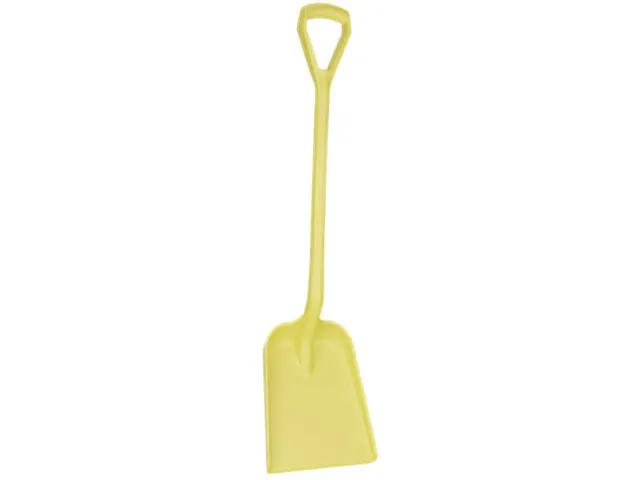 Vikan 56266 Schop 104cm Standaard Blad Metaaldetecteerbaar Geel