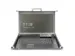 43,2cm HD TFT-console 16-poorts VGA KVM Brits toetsenbord zwart