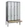 Dubbeldekse dekenkist,HxBxD 2120x1200x815mm,4x2vak.,vak B 300mm
