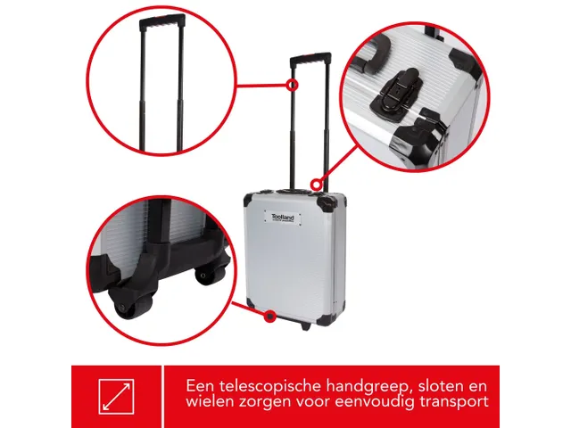 260-Delige Aluminium Gereedschapskoffer