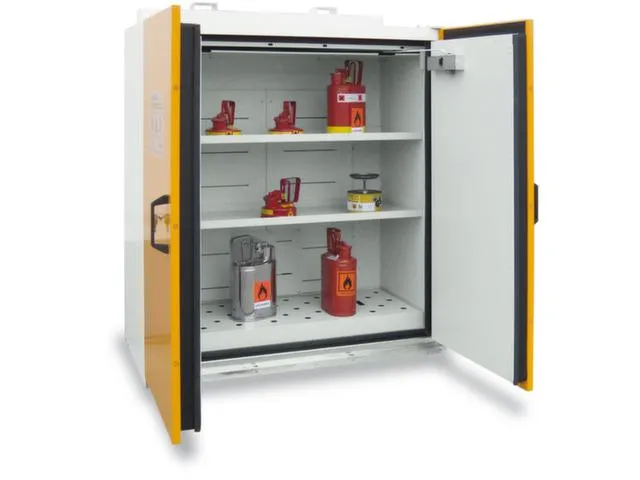 Veiligheidskast 1315x1190x598mm 2 Deuren Binnenzijde Gelakt