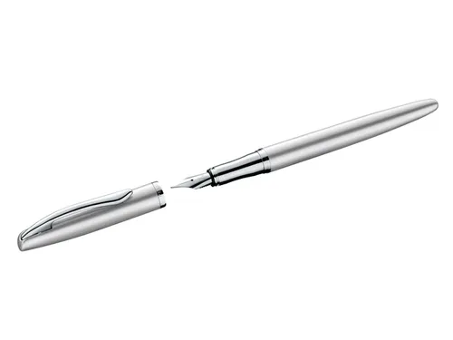 Schrijfset Pelikan Jazz Noble Elegance K36+P36 medium zilver