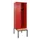 locker met bank,HxBxD 2120x600x815mm,2vak,vak B 300mm,cilinderslot