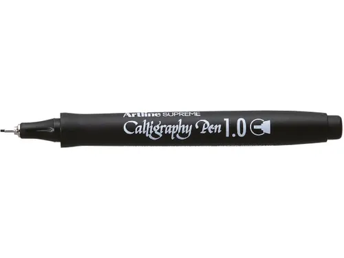 marker Supreme Calligraphy Pen, 1,0 mm, zwart