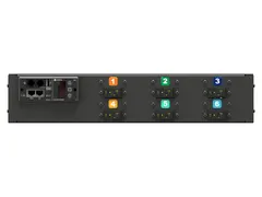 Vertiv UI30005L, Gemeten, 2U, Horizontaal, Zwart, 18 AC-uitgang(en), C