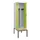 PBM-locker met bank,HxBxD 2120x600x815mm,2vak,vak B 300mm