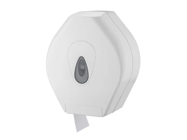 Tolietpapier Dispenser Wit voor Maxi Jumbo Rol Toiletpapier
