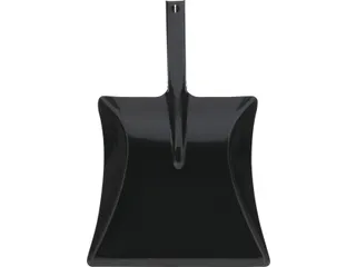 Stofblik Vikan ca. 24x38cm metaal Zwart - 3