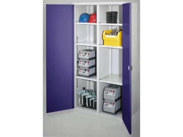 Materiaalkast Scheidingswand Dubbelwandige Deur 1950x1000x600mm 6legb.