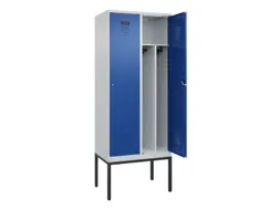 locker voor scheiding van kleding,HxBxD 2120x800x500mm,2vak