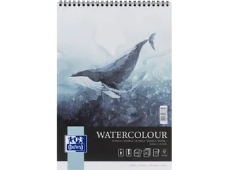 Aquarelblok Oxford Watercolour A5 20vel 300gr spiraal - 1