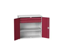 universele kast,HxBxD 1000x1050x550mm,1xStalen bodem,2lade(n)