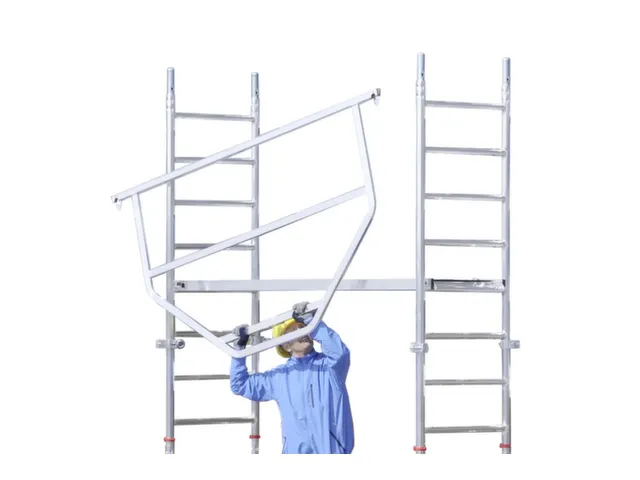 rolsteiger,1platform(s),1luik,platform BxD 2080x610mm,aluminium