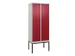 locker voor scheiding van kleding,HxBxD 2120x800x500mm,2vak