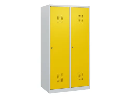 schoollocker,HxBxD 1530x800x500mm,2vak,vak B 400mm,cil.-slot
