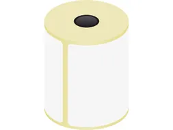 Verzendetiket Raadhuis 100x150mm kern 25mm 300 stuks thermisch