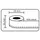 Dymo Compatible Label 11355 S0722550 19x51mm