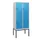 dubbeldekse locker,HxBxD 1950x600x500mm,2x2vak.,vak B 300mm