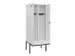 armoire vestiaire avec banc noir et blanc,HxlxP 2120x800x815mm