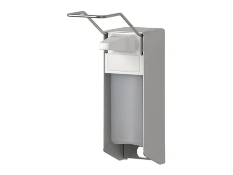 MediQo-line Zeep- & desinfectiemiddeldispenser 1000ml LB aluminium