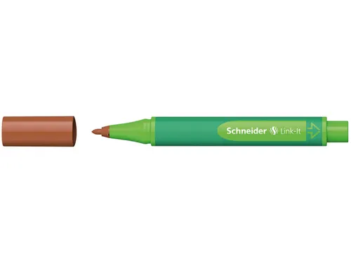 Viltstift Schneider Link-it 1mm Mahogany-brown