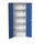 universele kast,HxBxD 2000x800x350mm,4xStalen bodem,draaigrendelslot