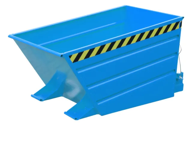 kiepbak,HxLxB 730x1375x800mm,0,5m³,draagverm. 750kg,RAL 5012