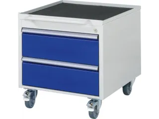 verrijdbaar ladeblok,v. werkbank,HxBxD 565x580x650mm,draagverm. 450kg - 1