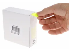 Ronde Etiketten, Diameter 25 Mm, Rol Van 500 Stuks, Fluo Geel