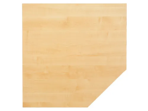 koppelelement voor bureau,90 °,HxBxD 680-760x1200x1200mm,blad esdoorn