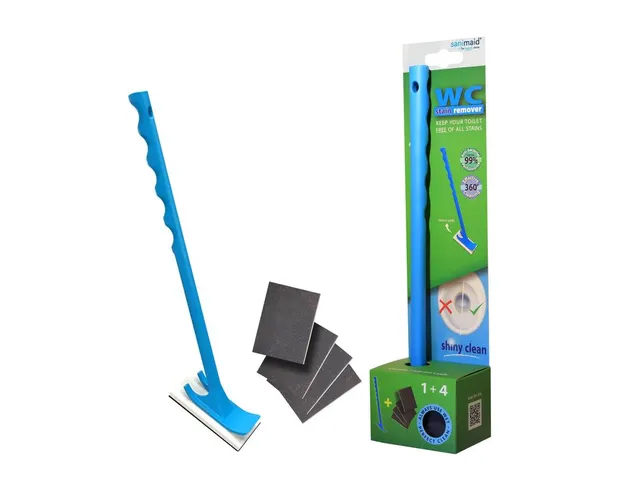 Sanimaid WC stain remover inclusief 4 pads blauw