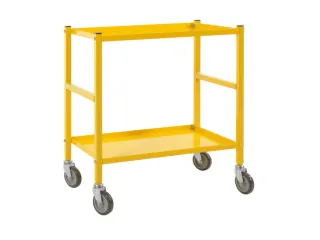 tafelwagen,draagverm. 150kg,2etage(s),laadvl. LxB 625x414mm - 1