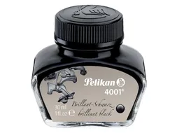 Vulpeninkt Pelikan 4001 30ml briljant zwart