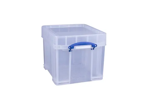 Opbergbox Really Useful 35 liter 480x390x345mm transparant wit